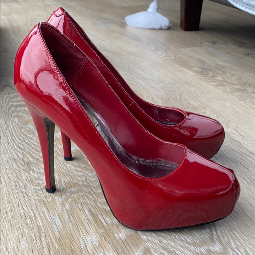 Elegant Red High Heels